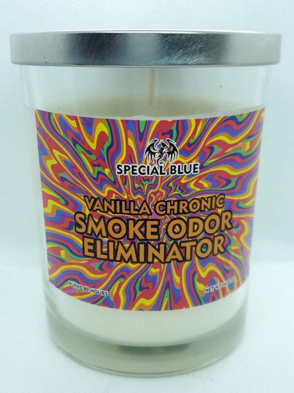 SPECIAL BLUE CANDLE VANILLA CHRONIC SMOKE ODOR ELIMINATOR