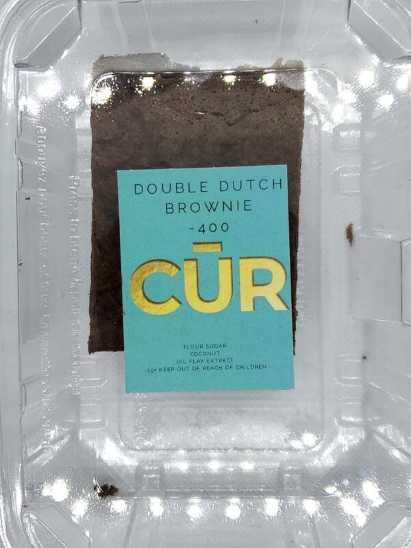 CUR DOUBLE DUTCH BROWNIE