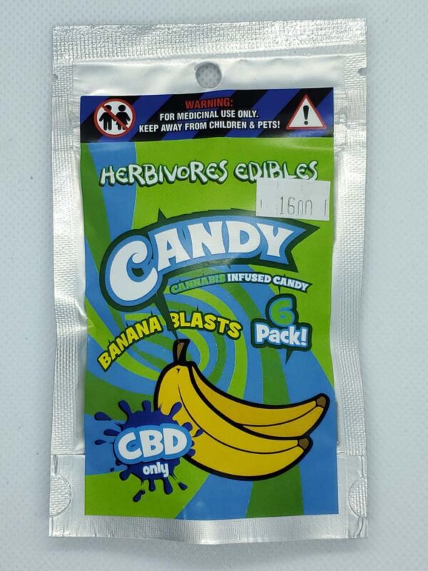HERBIVORES EDIBLES BANANA BLASTS CBD