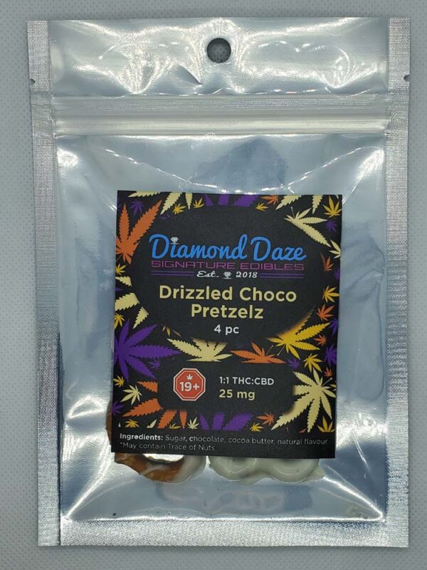 DIAMOND DAZE DRIZZLED CHOCO PRETZELZ