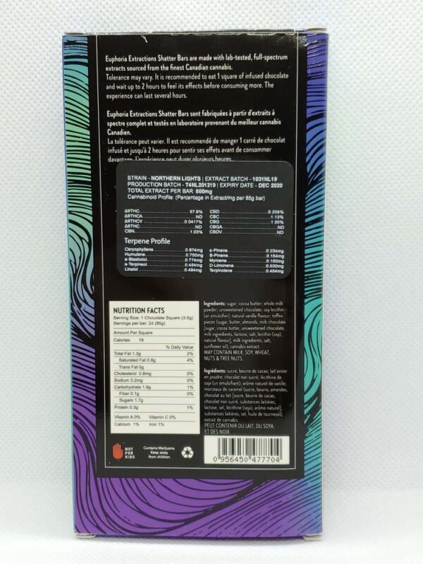 EUPHORIA EXTRACTIONS - SHATTER CHOCOLATE BARS - Image 18