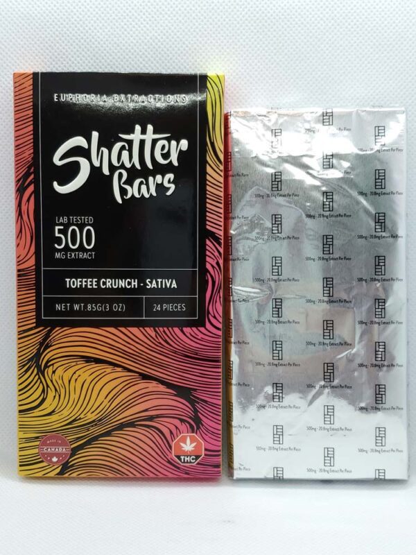 EUPHORIA EXTRACTIONS - SHATTER CHOCOLATE BARS - Image 11
