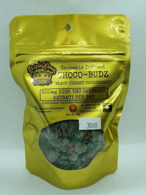 PURPLE KROWN CHOCO-BUDZ 200 MG