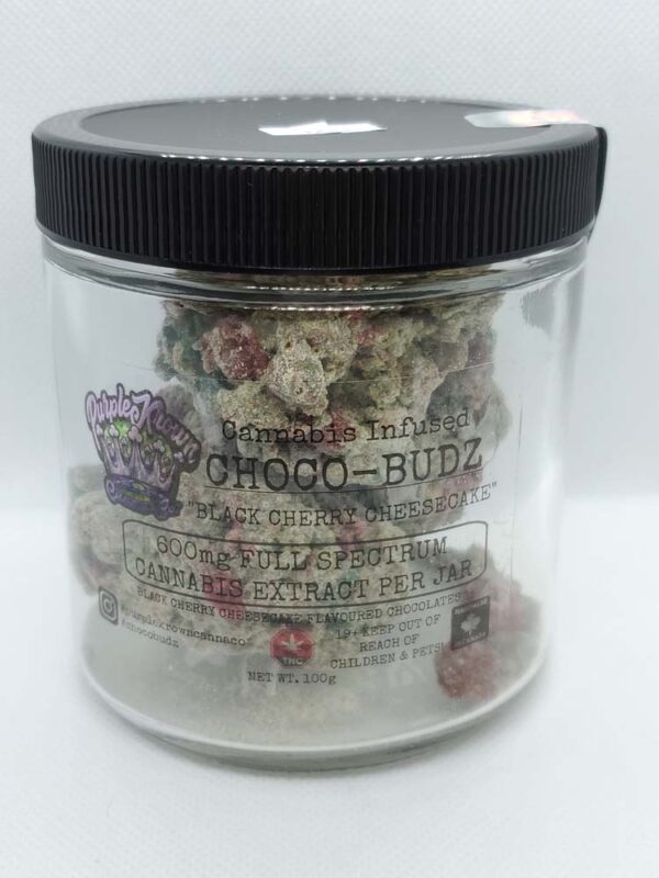 PURPLE KROWN CHOCO-BUDZ BLACK CHERRY CHEESECAKE 600 MG
