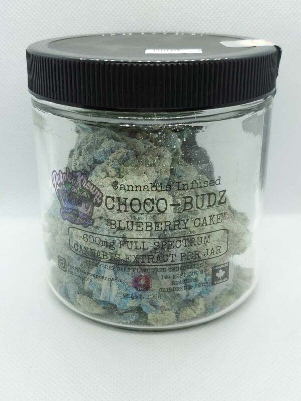 PURPLE KROWN CHOCO-BUDZ BLUEBERRY CAKE 600 MG