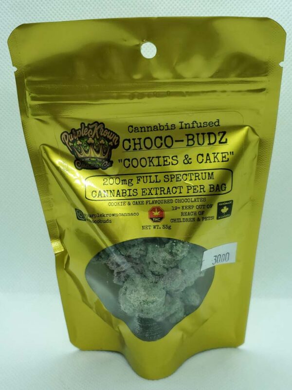 PURPLE KROWN CHOCO-BUDZ 200 MG - Image 4