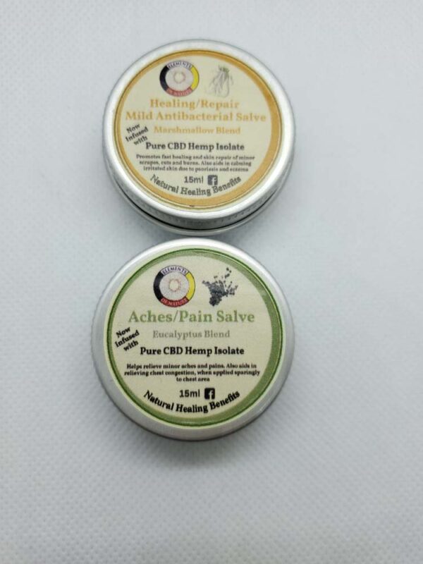 ELEMENTS OF NATURE CBD HEMP ISOLATE ACHES PAIN SALVE