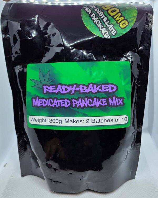 READY-BAKED MEDICATED PANCAKE MIX