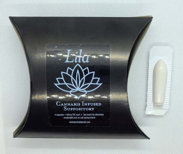 LILA CANNABIS INFUSED SUPPOSITORY