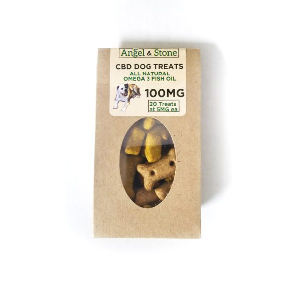 CBD DOG 20 TREATS 5MG EACH NATURAL OMEGA 3