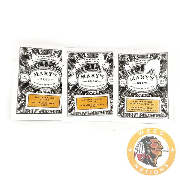 MARY'S BREW - INFUSED COFFEE 60 MG THC