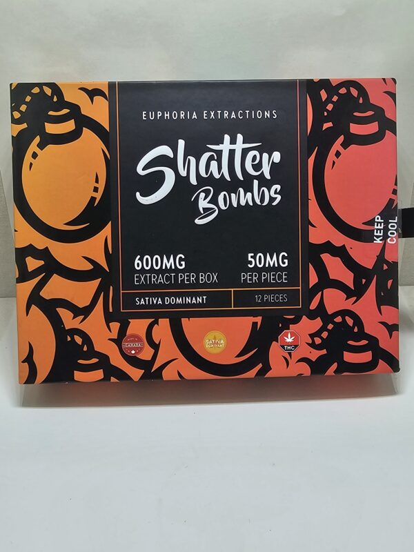 SHATTER BOMBS EUPHORIA EXTRACTIONS  (CHOCOLATE)