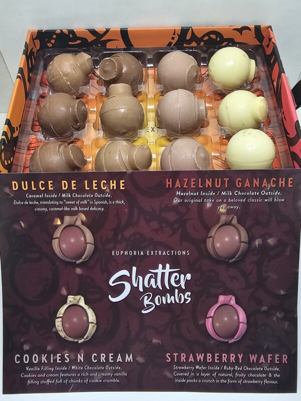 SHATTER BOMBS EUPHORIA EXTRACTIONS  (CHOCOLATE) - Image 3