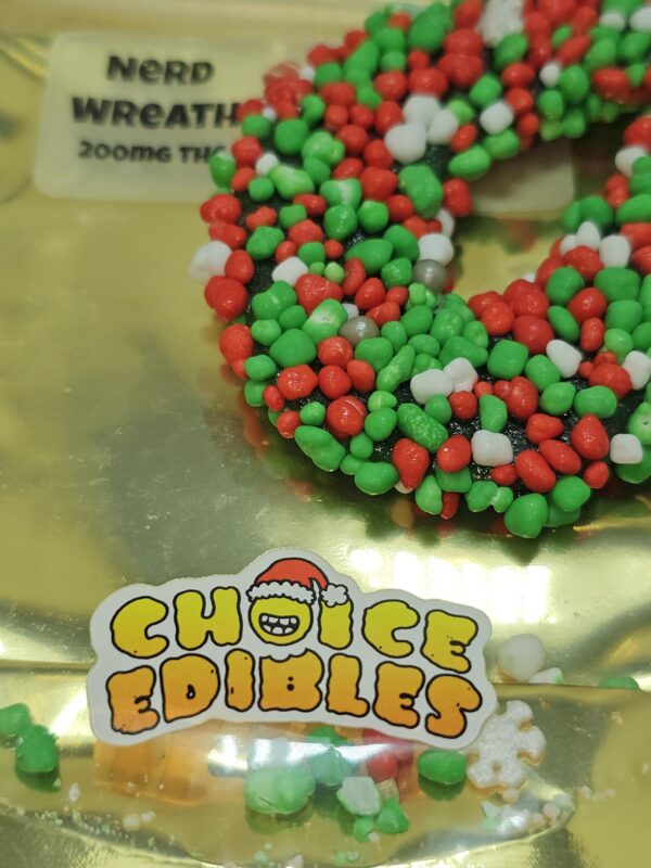 CHOICE EDIBLES NERD WREATH  (200MG) - Image 2