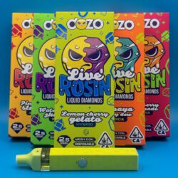 DOZO LIVE ROSIN LIQUID DIAMONDS VAPE PEN