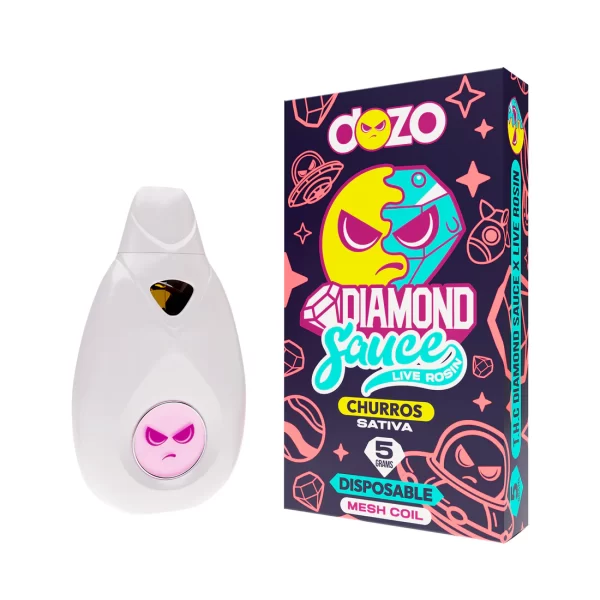 DOZO DIAMOND SAUCE LIVE ROSIN VAPE PEN - Image 2