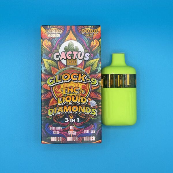 CACTUS LABS CLOCK-9 THC+LIQUID DIAMONDS 9GR - Image 4