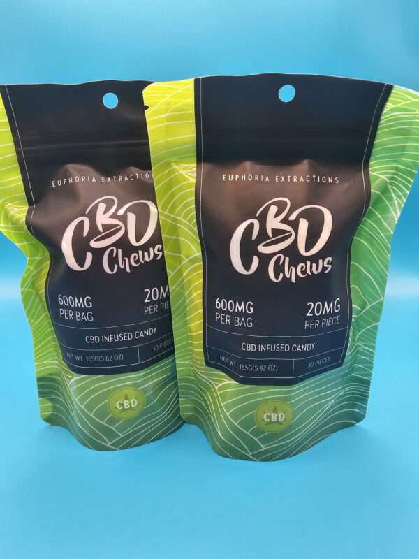 CBD CHEWS EUPHORIA EXTRACTIONS (600MG) - Image 2