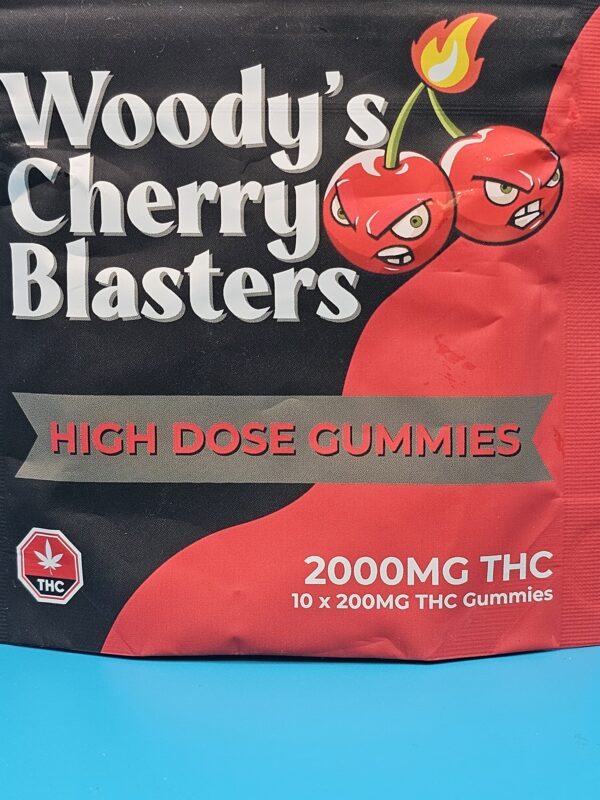 WOODY`S CHERRY BLASTERS (2000MG) - Image 2