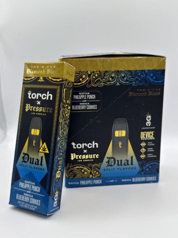 TORCH X PRESSURE L.A - DUAL SPLIT FLAVORS VAPE PEN