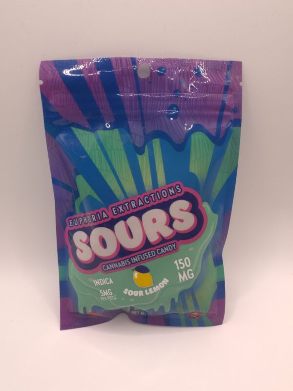 SOURS | 150 MG | INDICA | EUPHORIA EXTRACTIONS